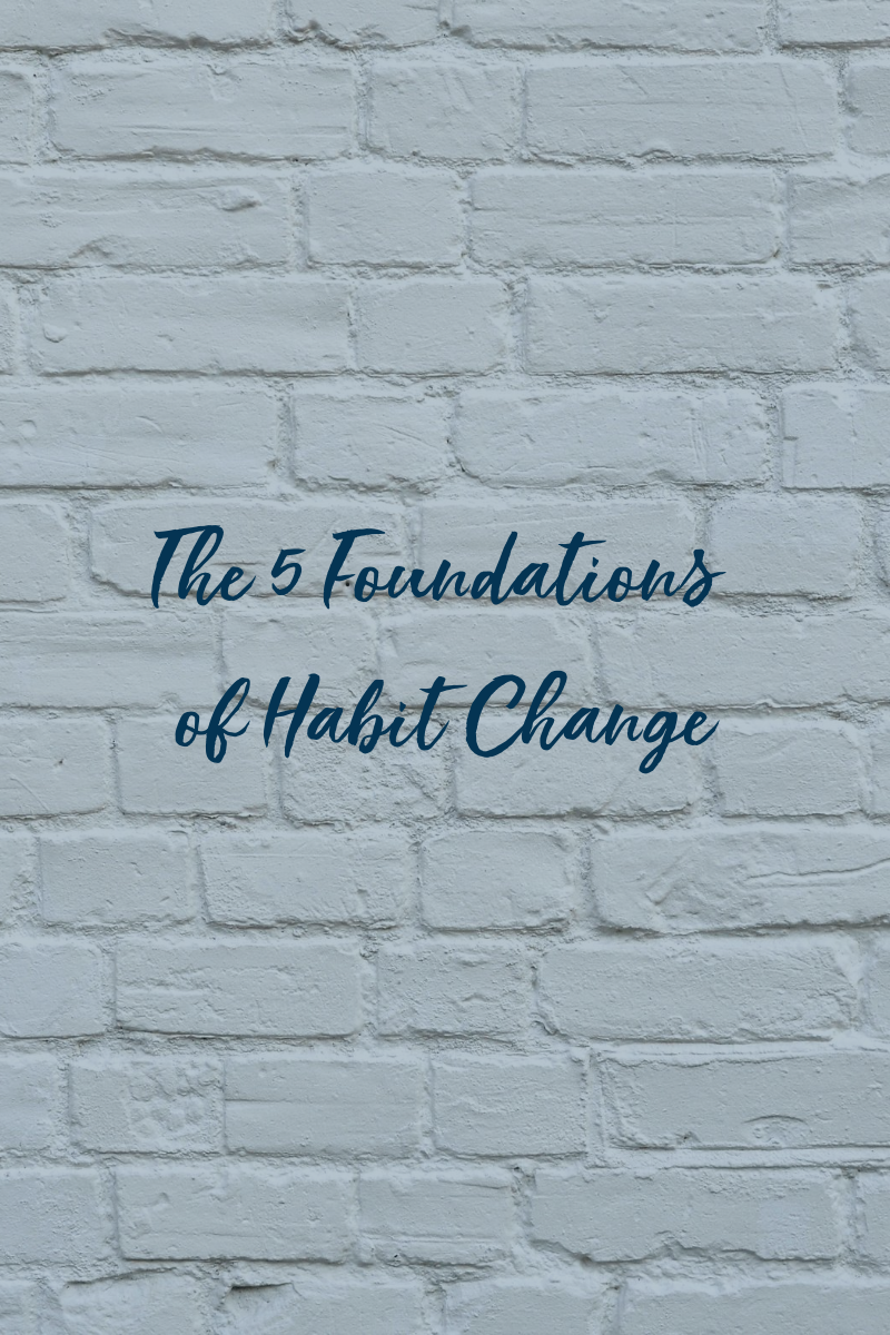 The 5 Foundations of Habit Change