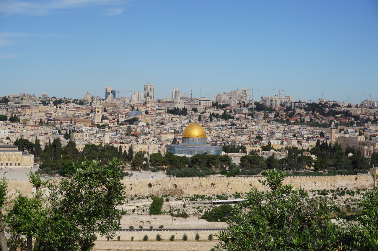 View from the Mount of Olives