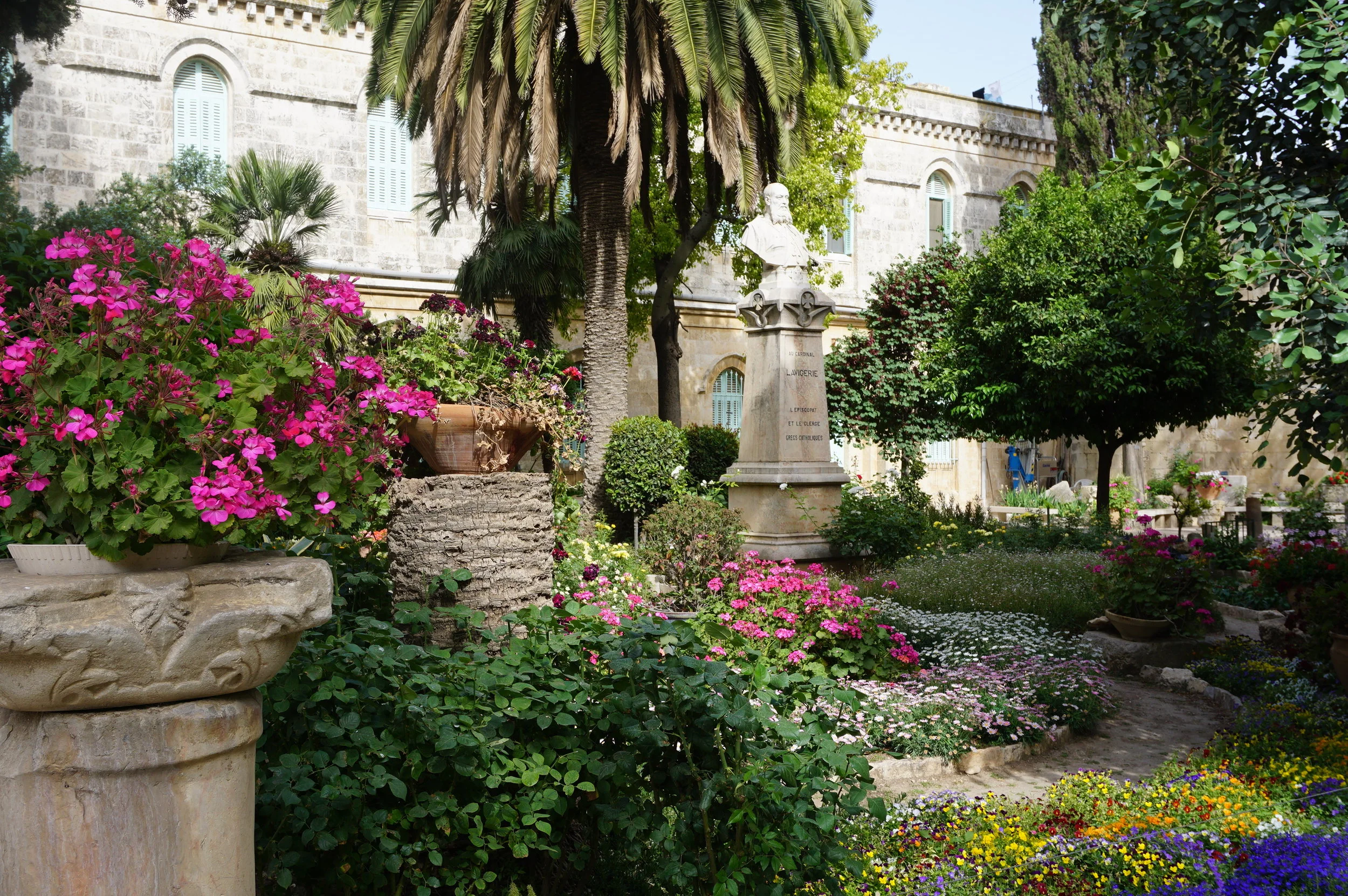 Gardens at Pool of Bethesda.JPG