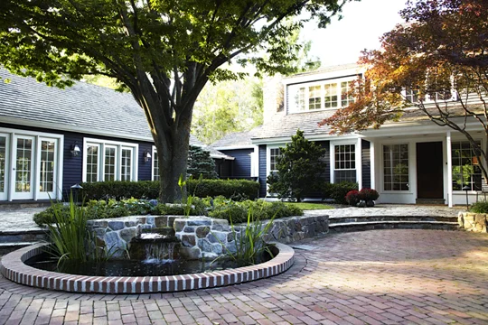 The entry way