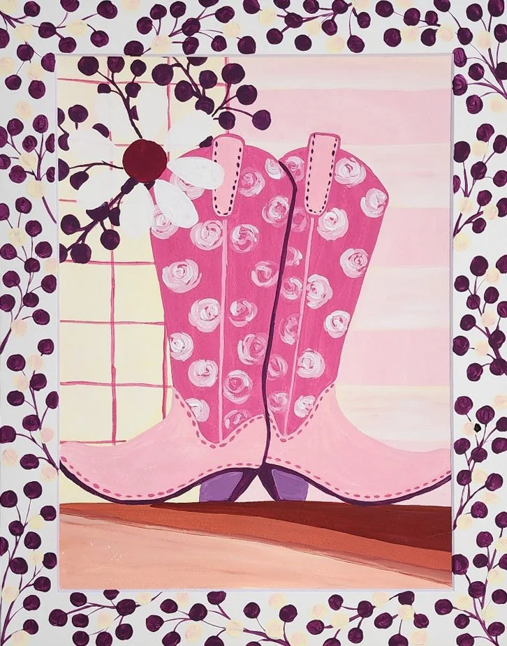 Pink Cowgirl Boots Yvette StAmant original.jpg
