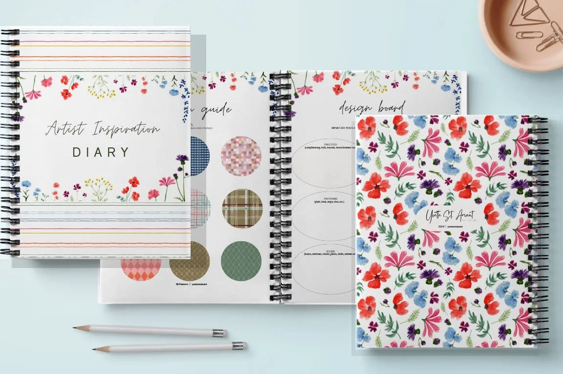Yvette Aritist Inspriation Diary Workbook cover image.jpg