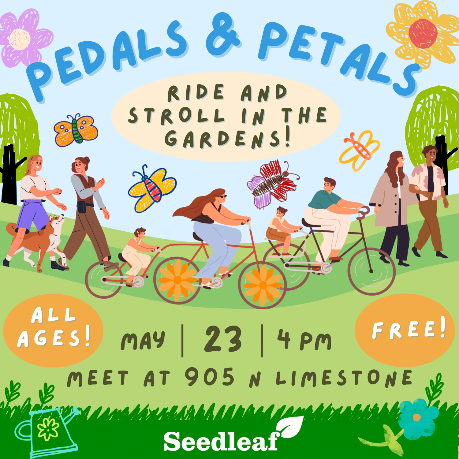 Lexington Bike Week | Pedals &amp; Petals    May 23rd
