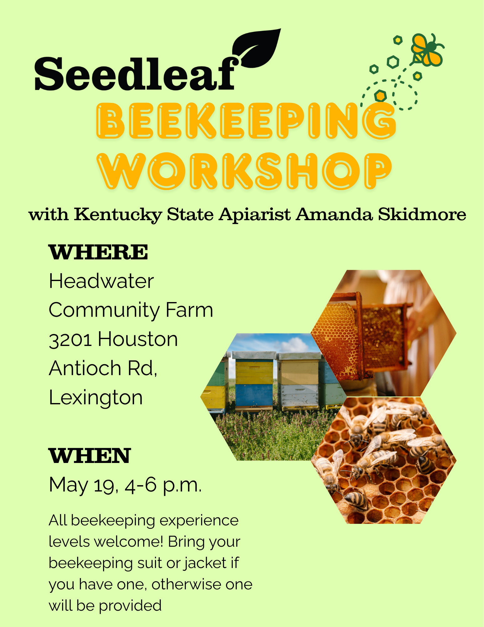 Beekeeping Workshop | May 19