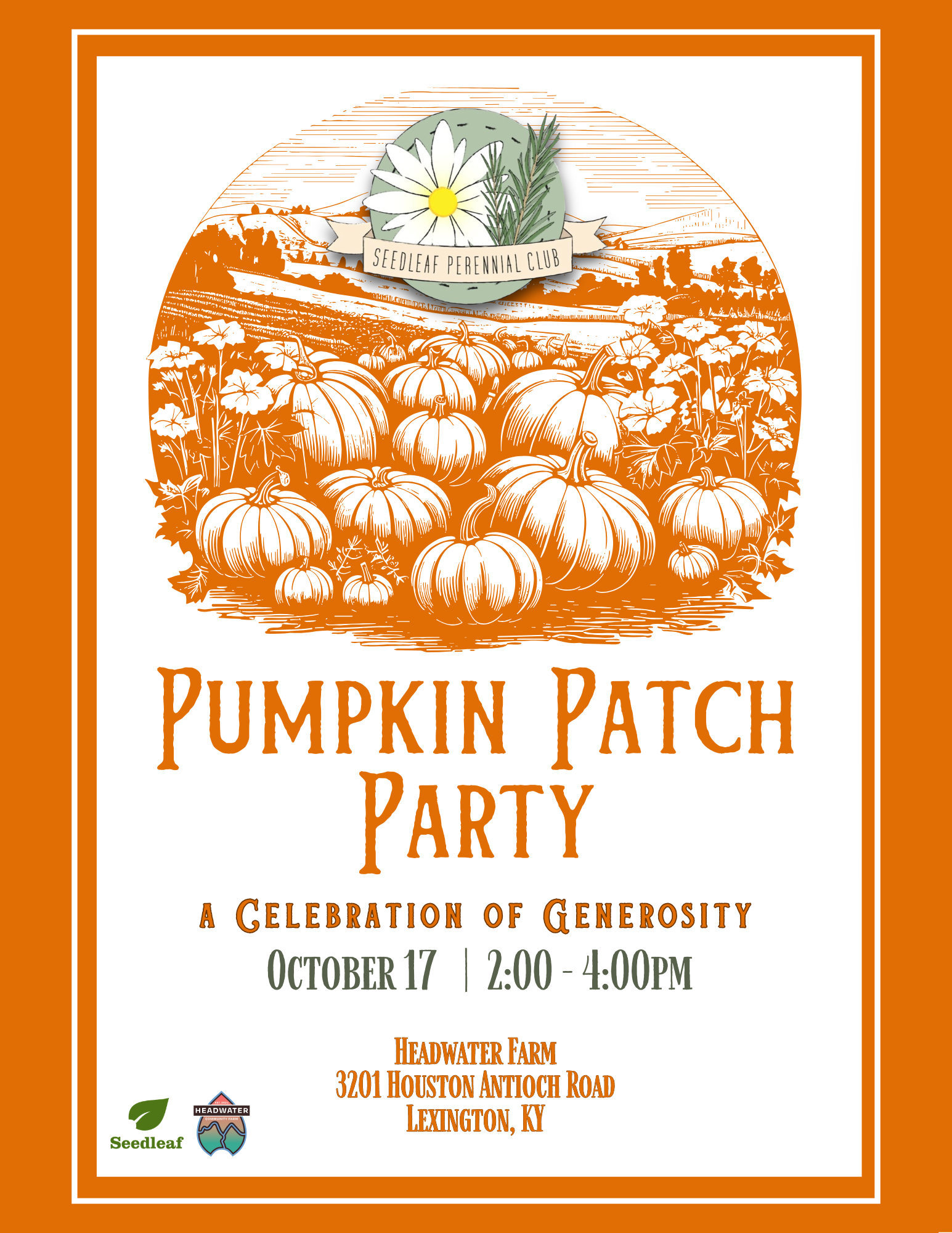 Perennial Club Pumpkin Party