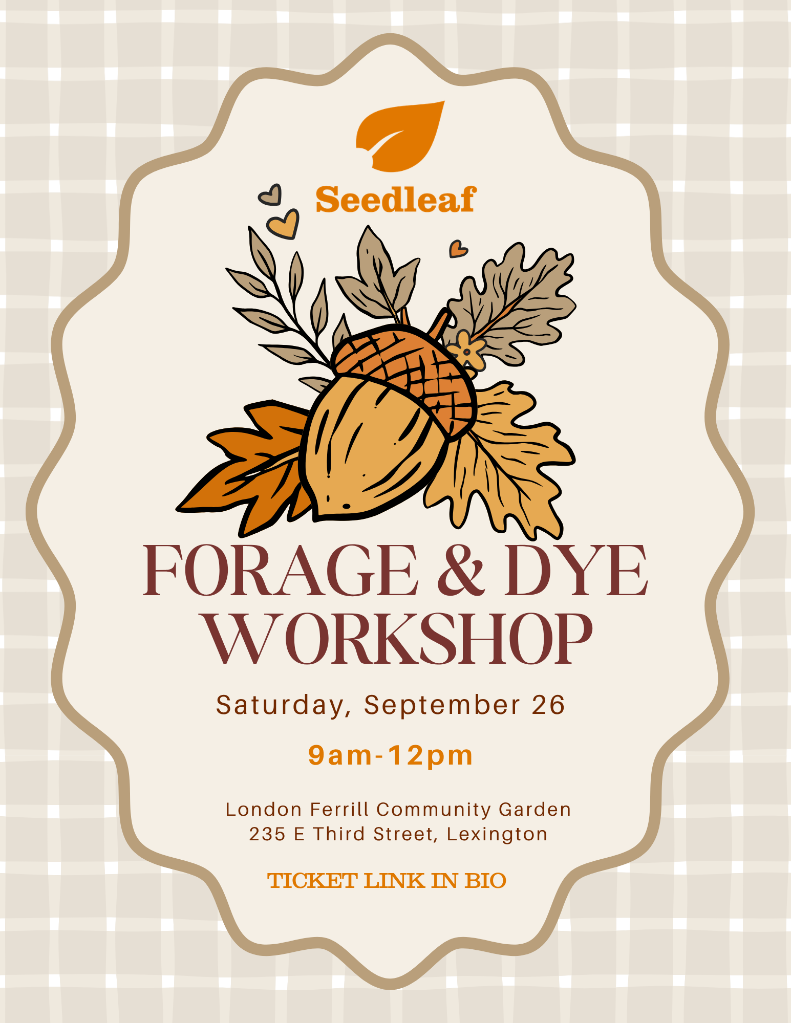 Fall Natural Dye Workshop
