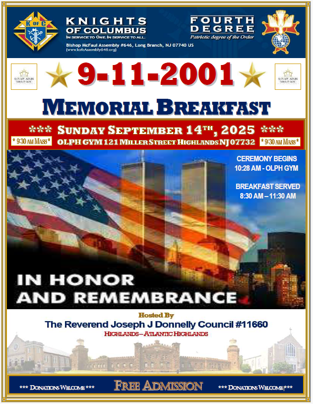 Memorial Breakfast