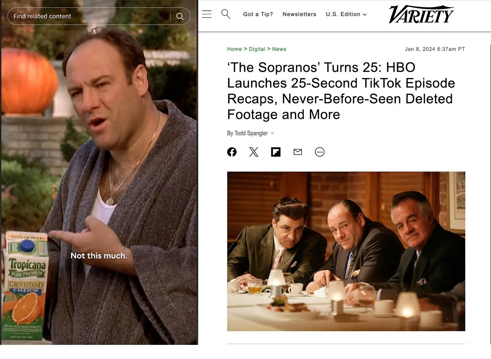The Sopranos 25th Anniversary — Nick Braccia
