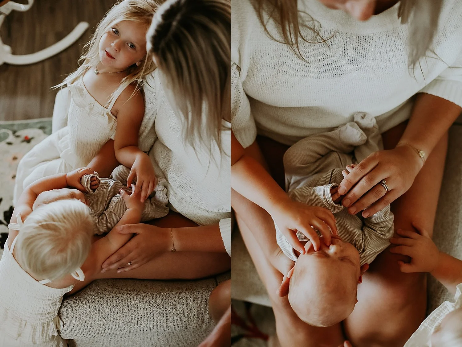 woman changes her baby out of clothing by Jessie Shaw photo