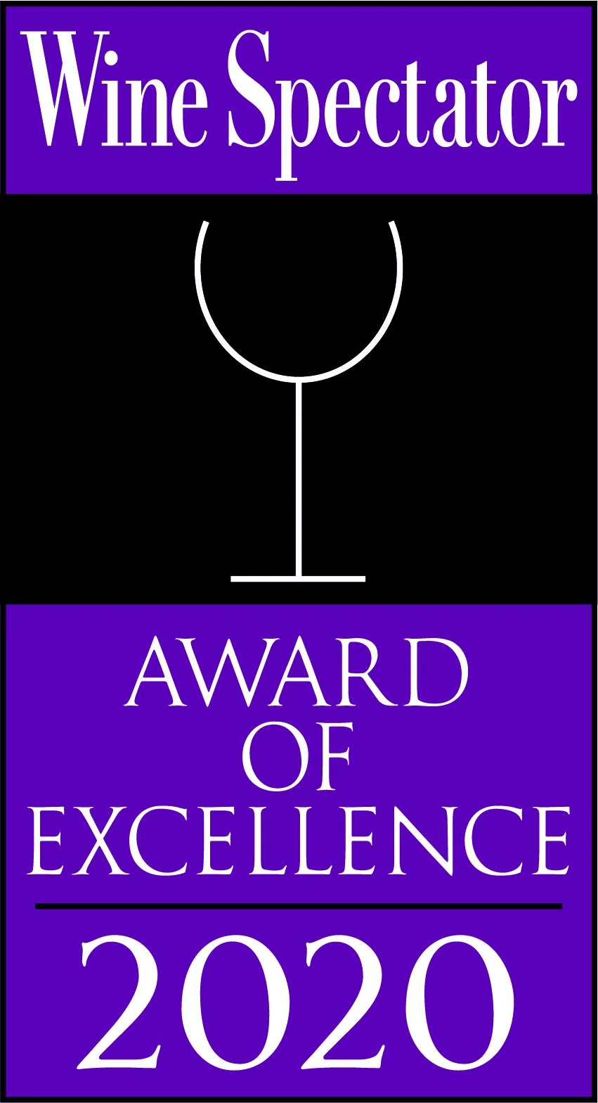 WINE SPECTATOR AWARD OF EXCELLENCE 2020
