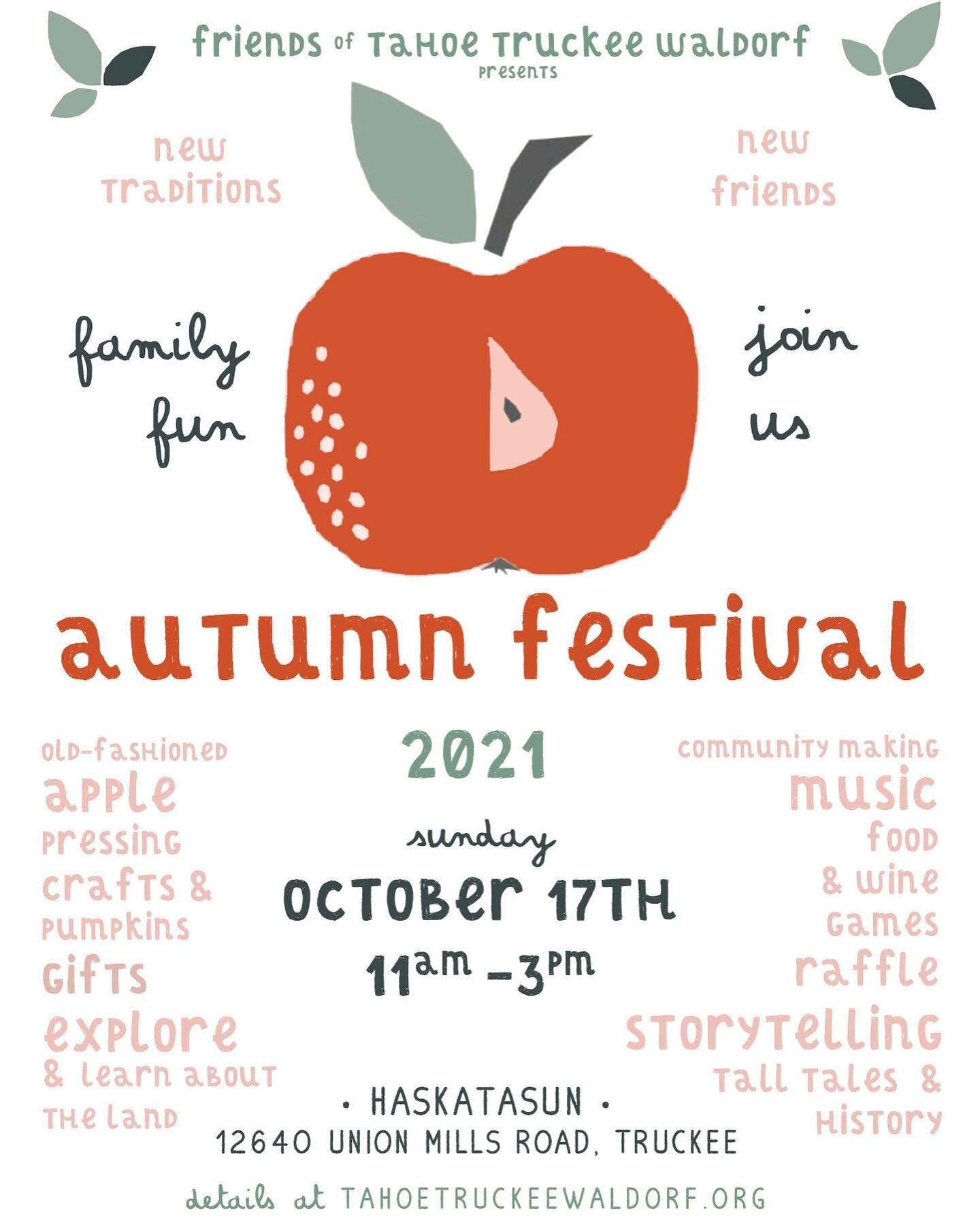We are so excited to celebrate Fall with you this Sunday the 17th!