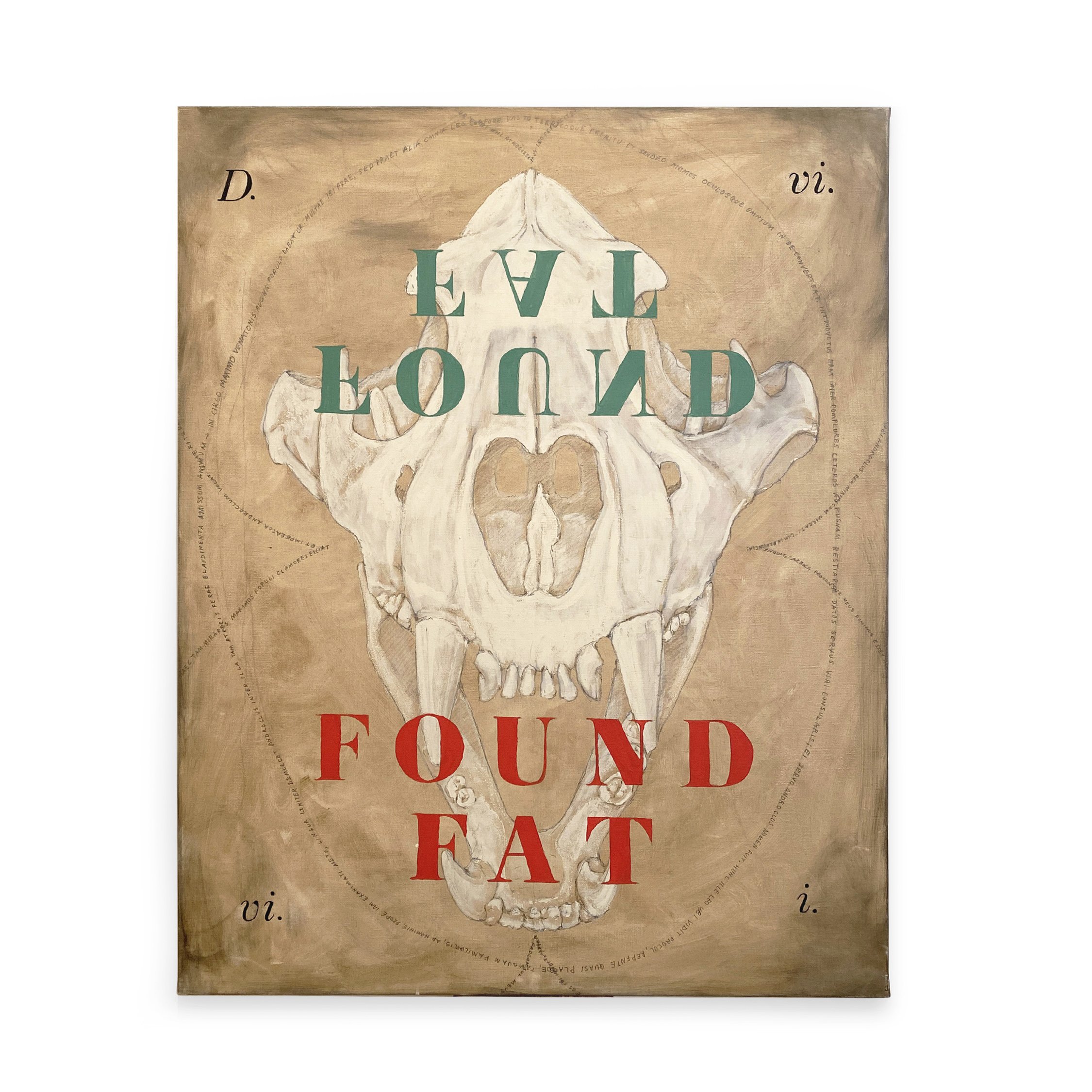 FOUND FAT :: 28.5” x 36.25”