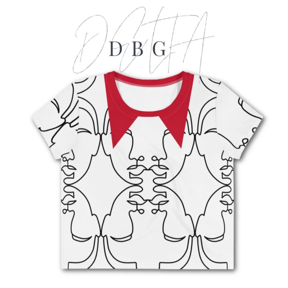 DBG DELTA Sorority CROP TOP