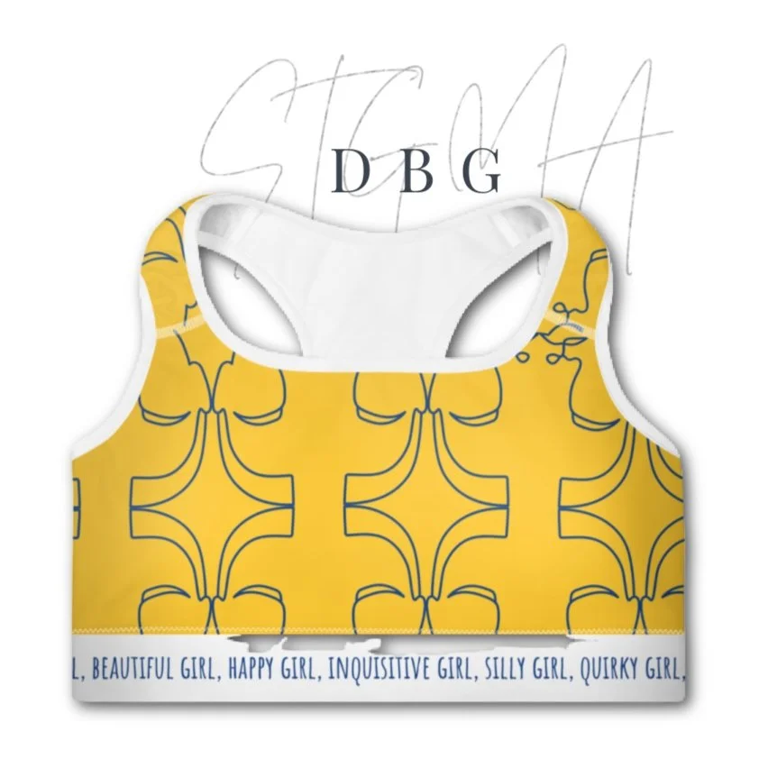 DBG SIGMA sorority SPORTS BRA