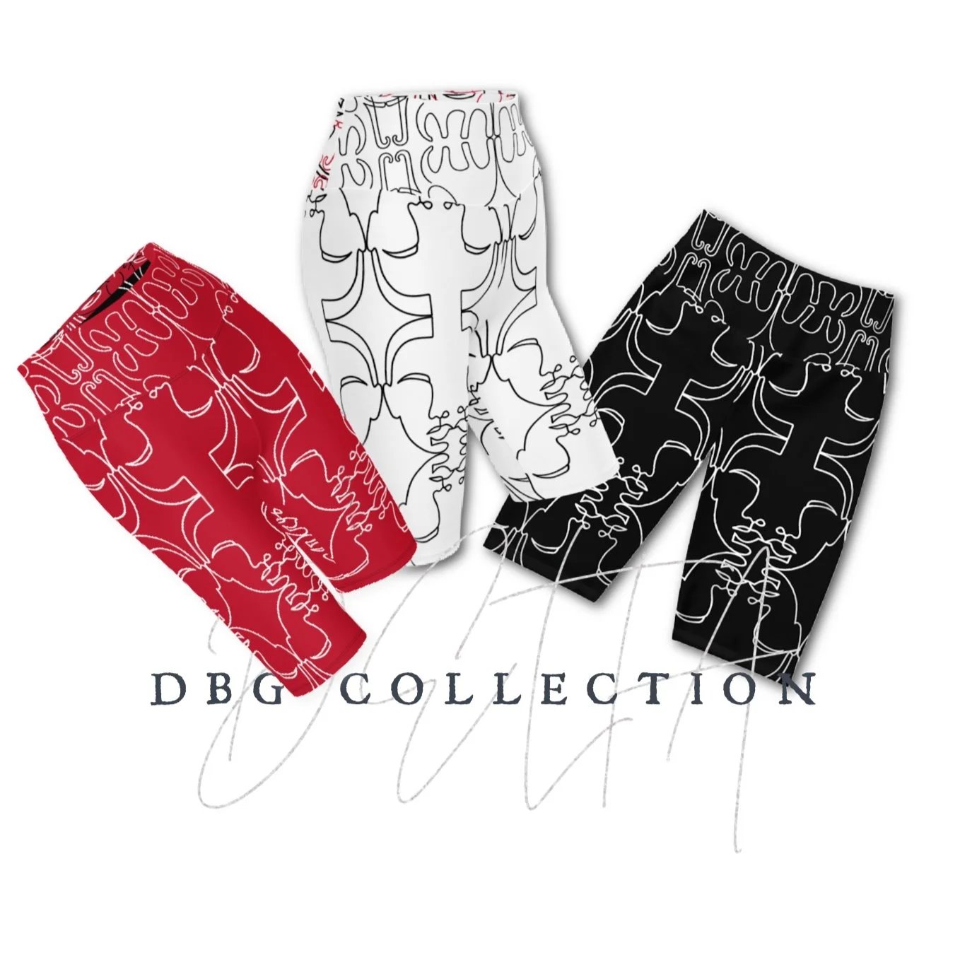 DBG DELTA Sorority BIKER SHORTS