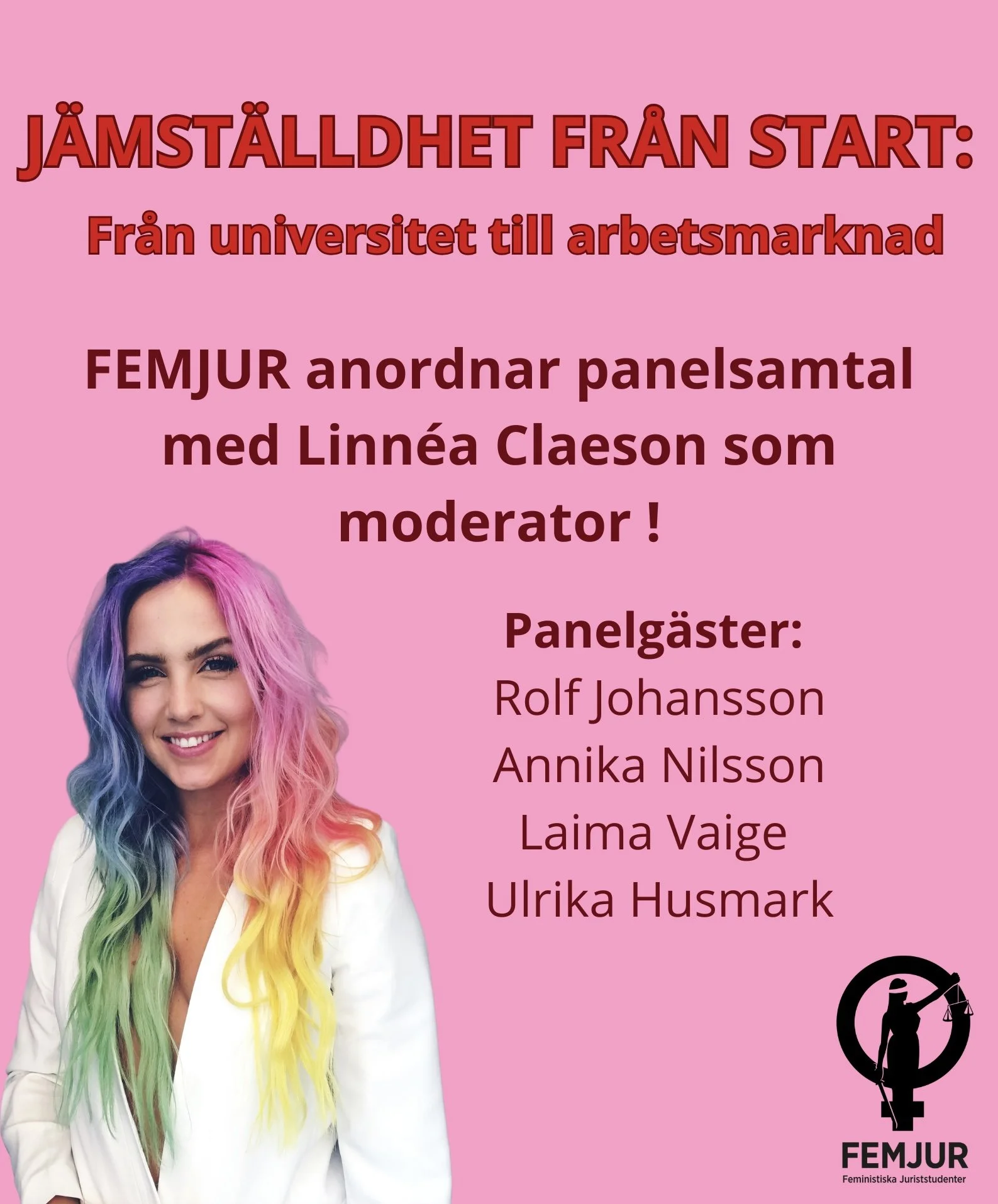 jämställdhet från start: FRÅN UNIVERSITET TILL ARBETSMARKNAD