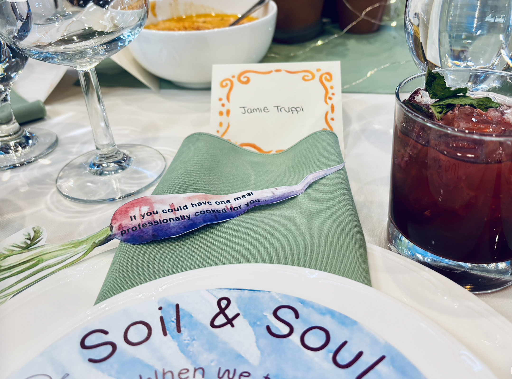 Being intentional matters: Reflections from The Sage School’s feast, “Soil &amp; Soul”