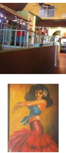 Do you recognize the interior of this restaurant? 