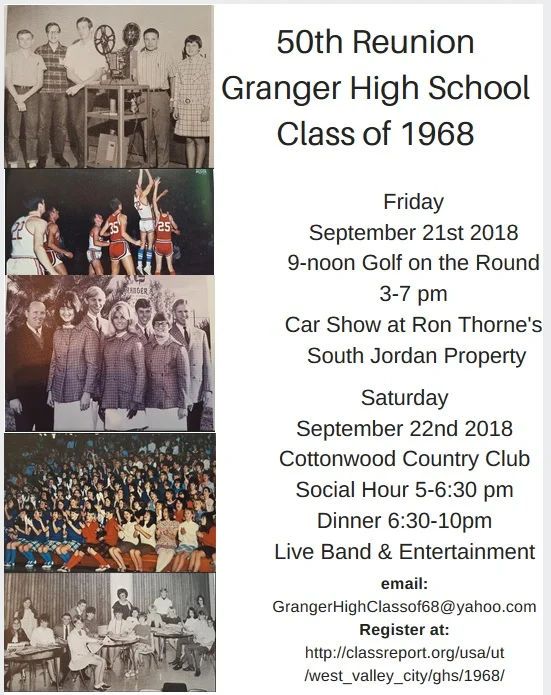 50th Class Reunion GHS 1968