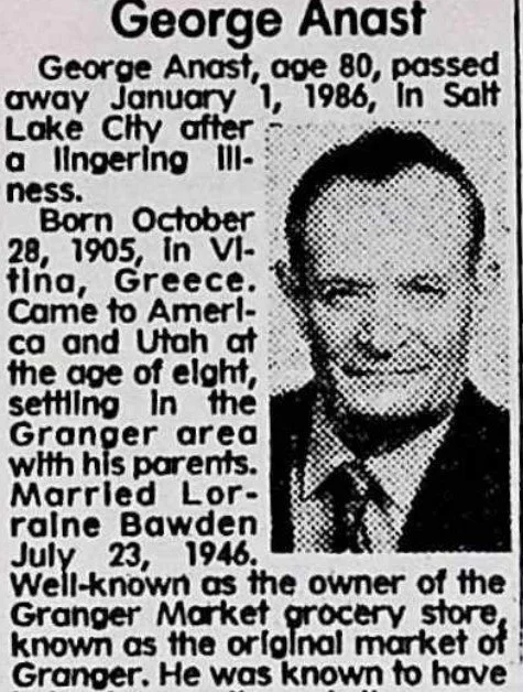 In memory of a remarkable resident and businessman who helped shape our community 