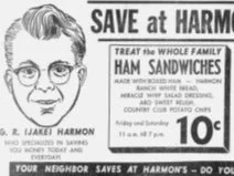 10-Cent Ham Sandwiches