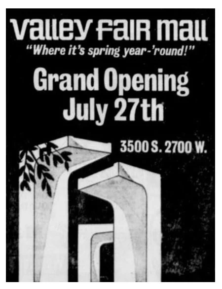 Summer 1970: Valley Fair Mall