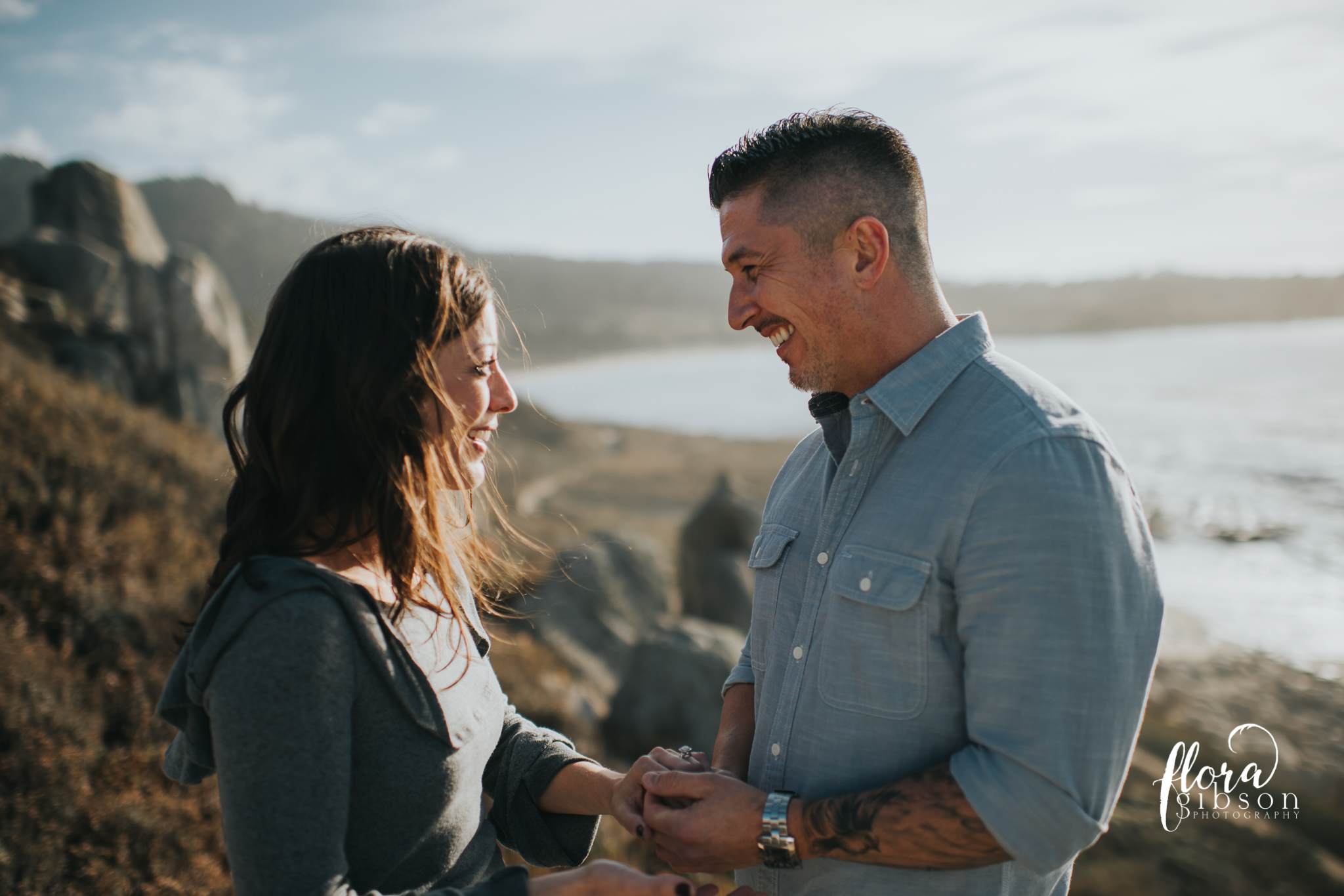 Big sur California Coast proposal photographer
