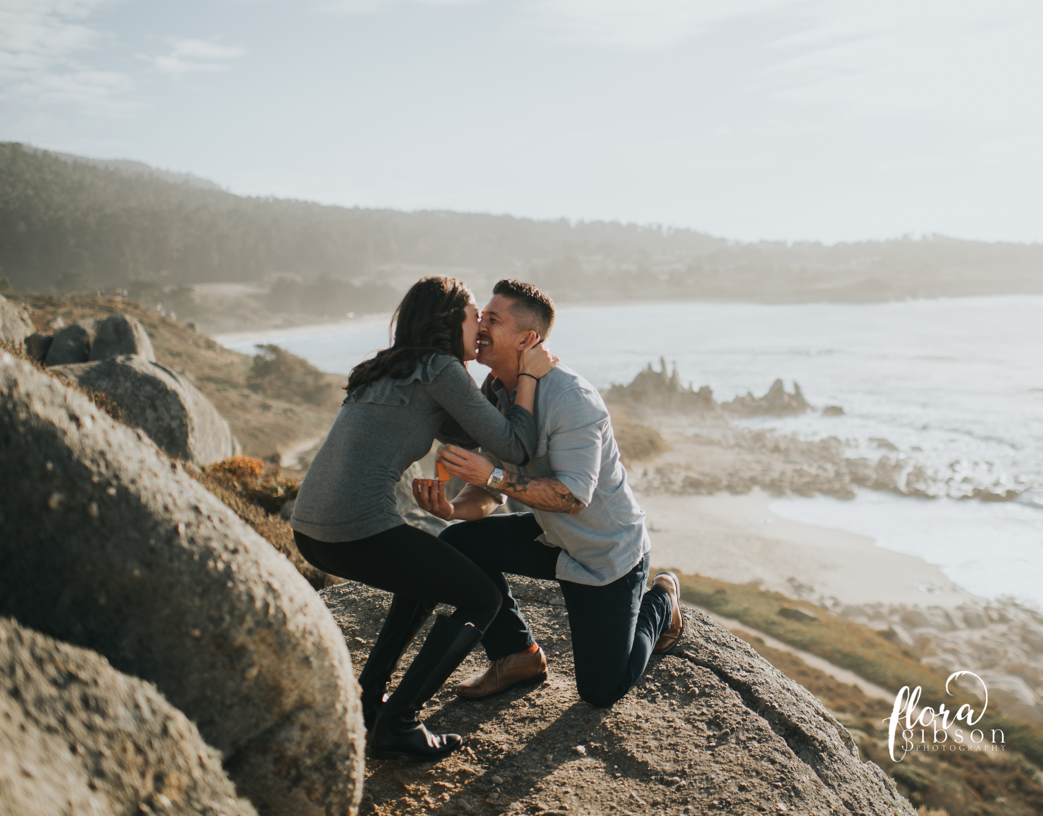 Big sur California Coast proposal photographer