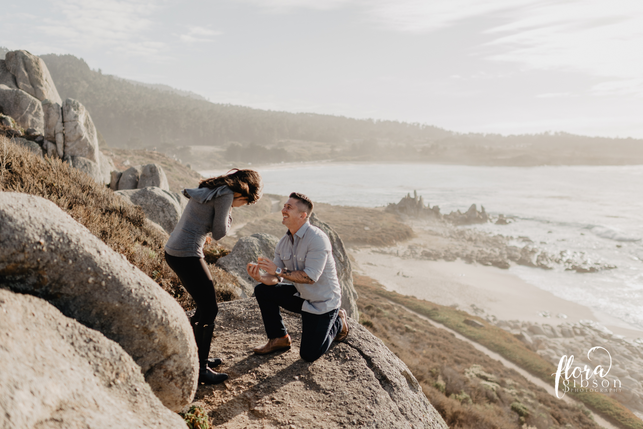Big sur California Coast proposal photographer