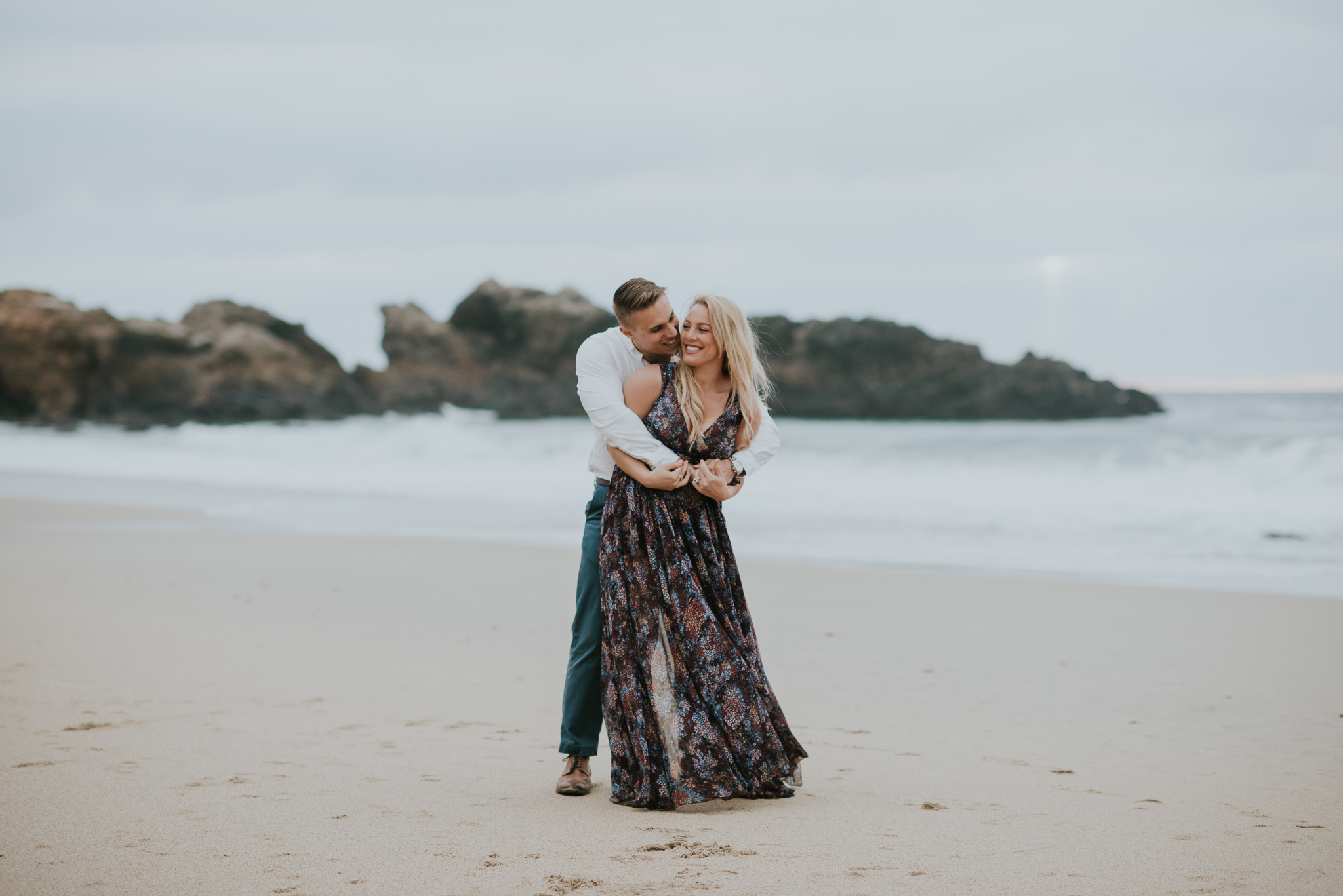 Big sur California Coast adventerous wedding elopment intimate wedding photographer