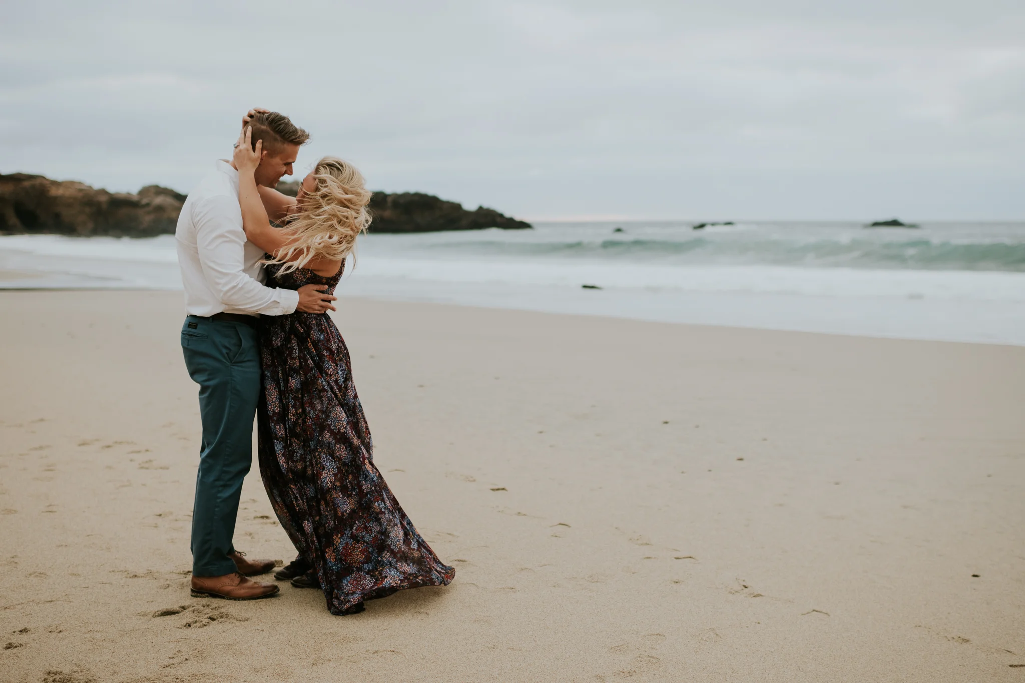 Big sur California Coast adventerous wedding elopment intimate wedding photographer