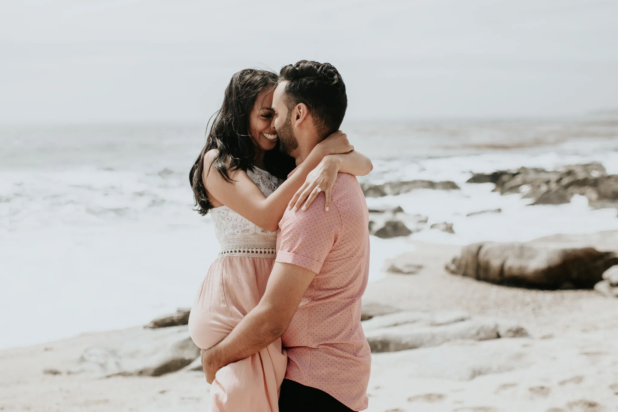 California Big Sur coast wedding photographer proposal