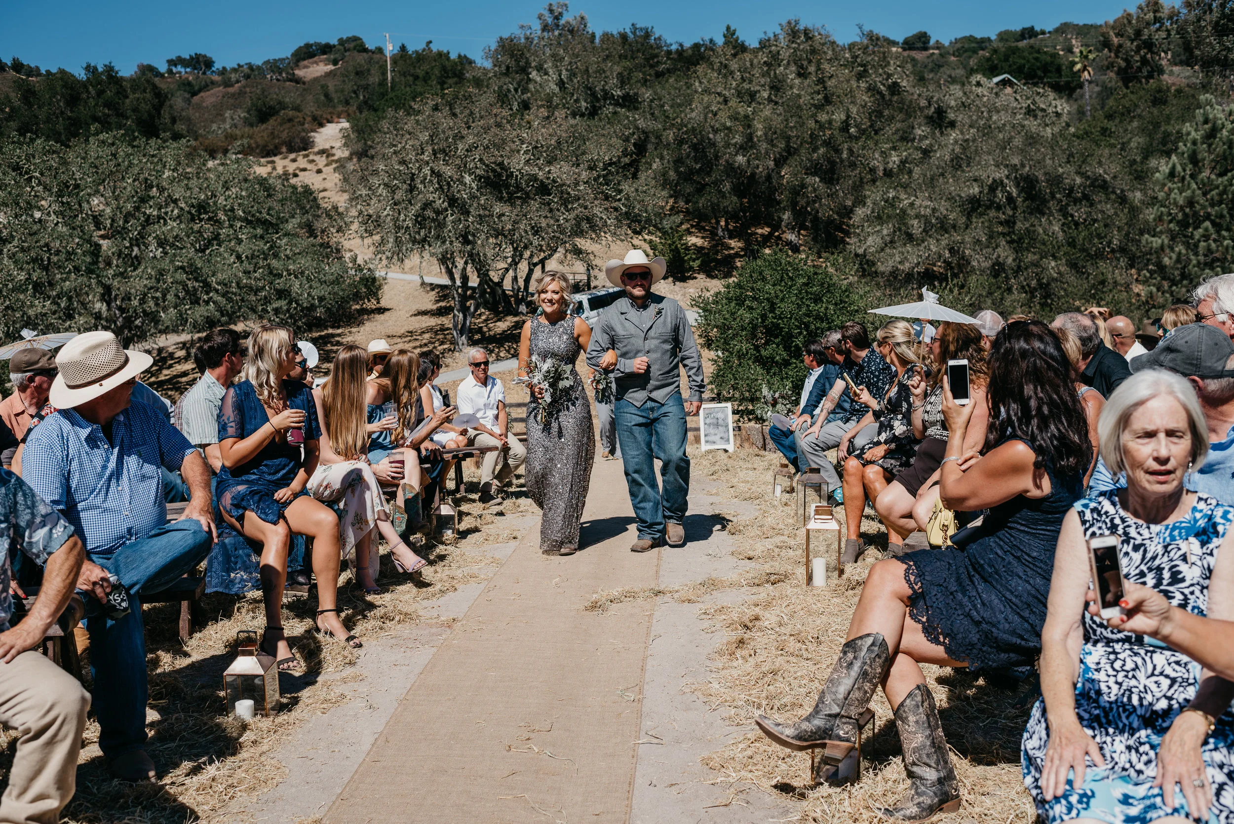 Carmel Valley california adventurous wedding
