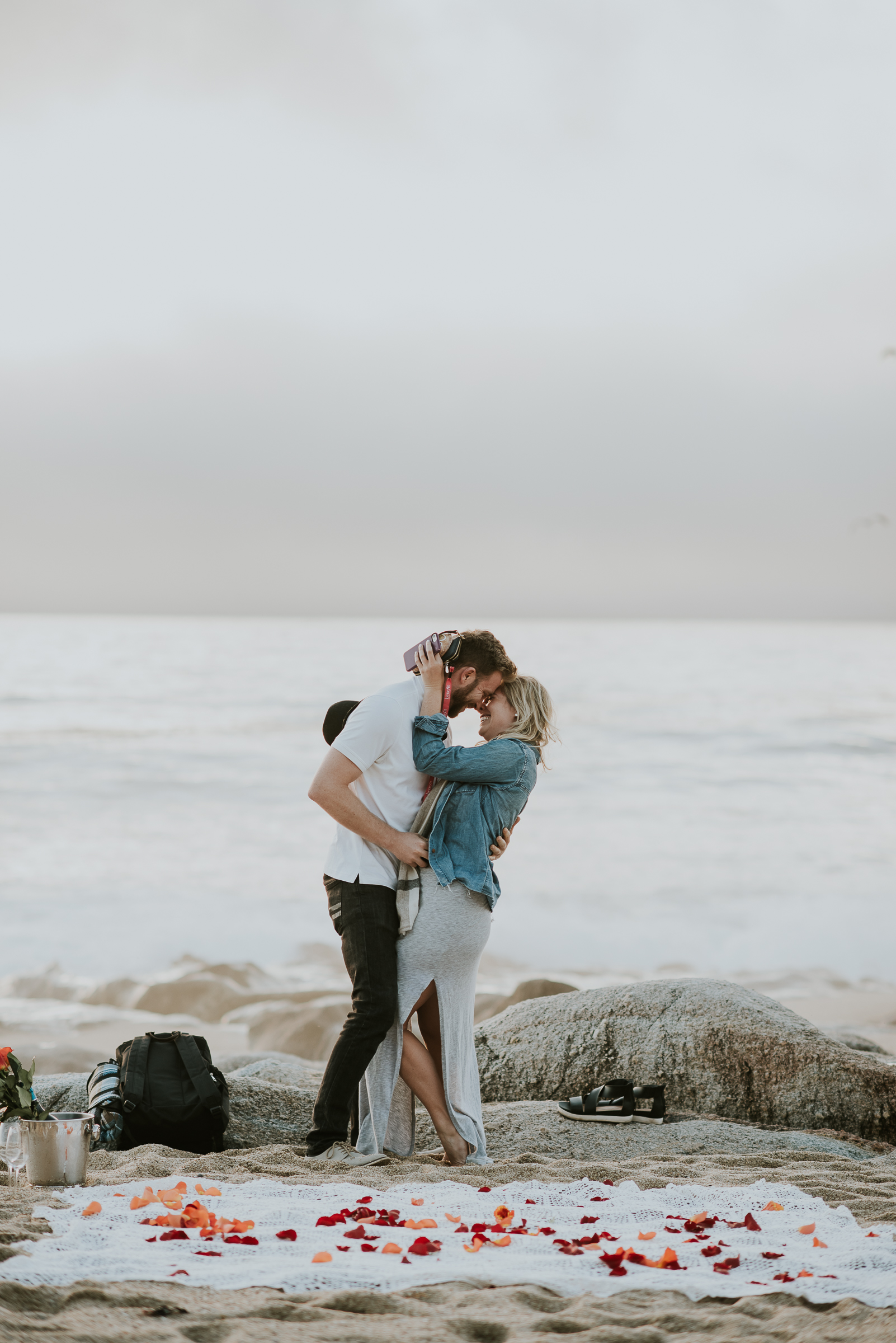 Big sur california coast surprise proposal photographer monterey carmel