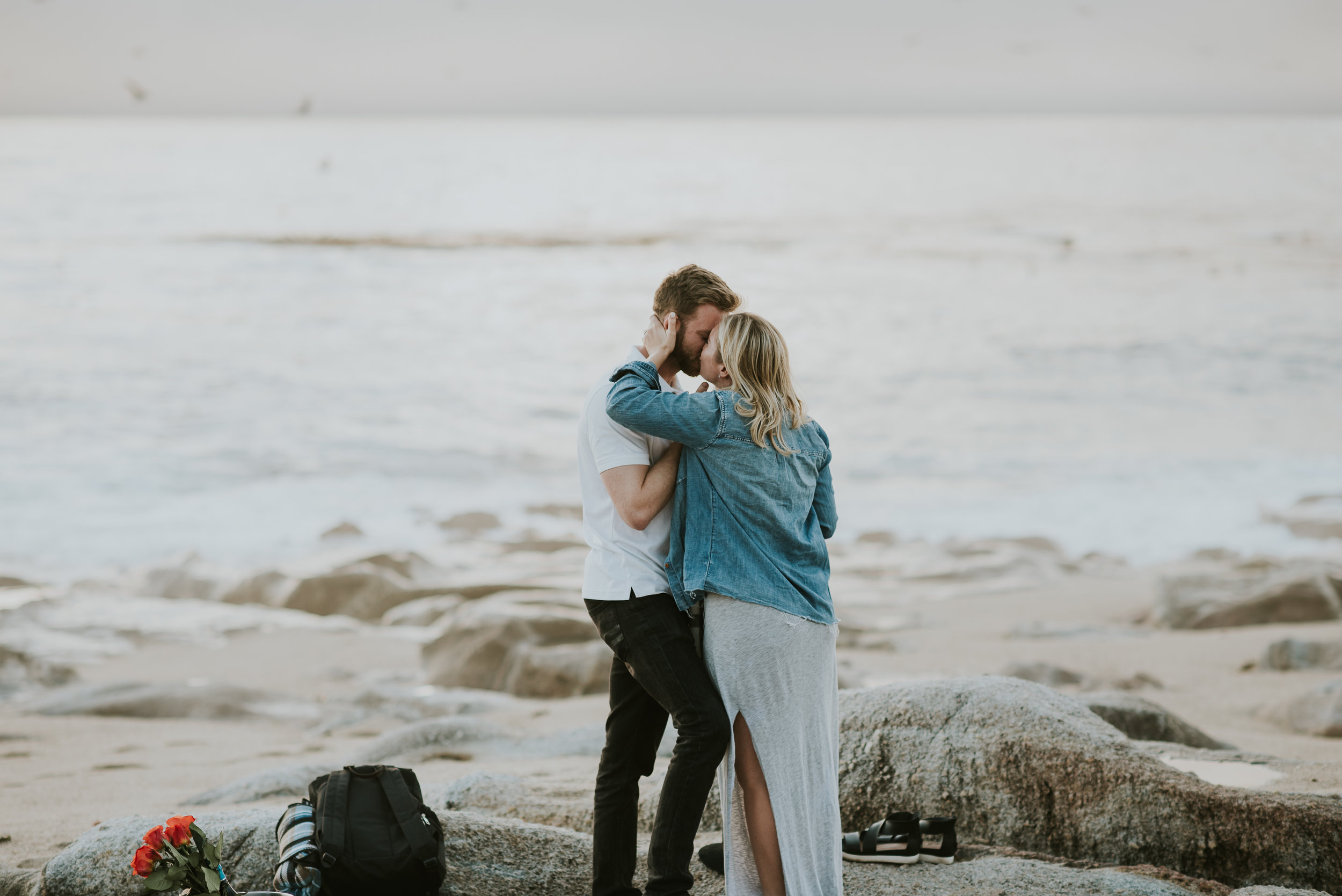Big sur california coast surprise proposal photographer monterey carmel