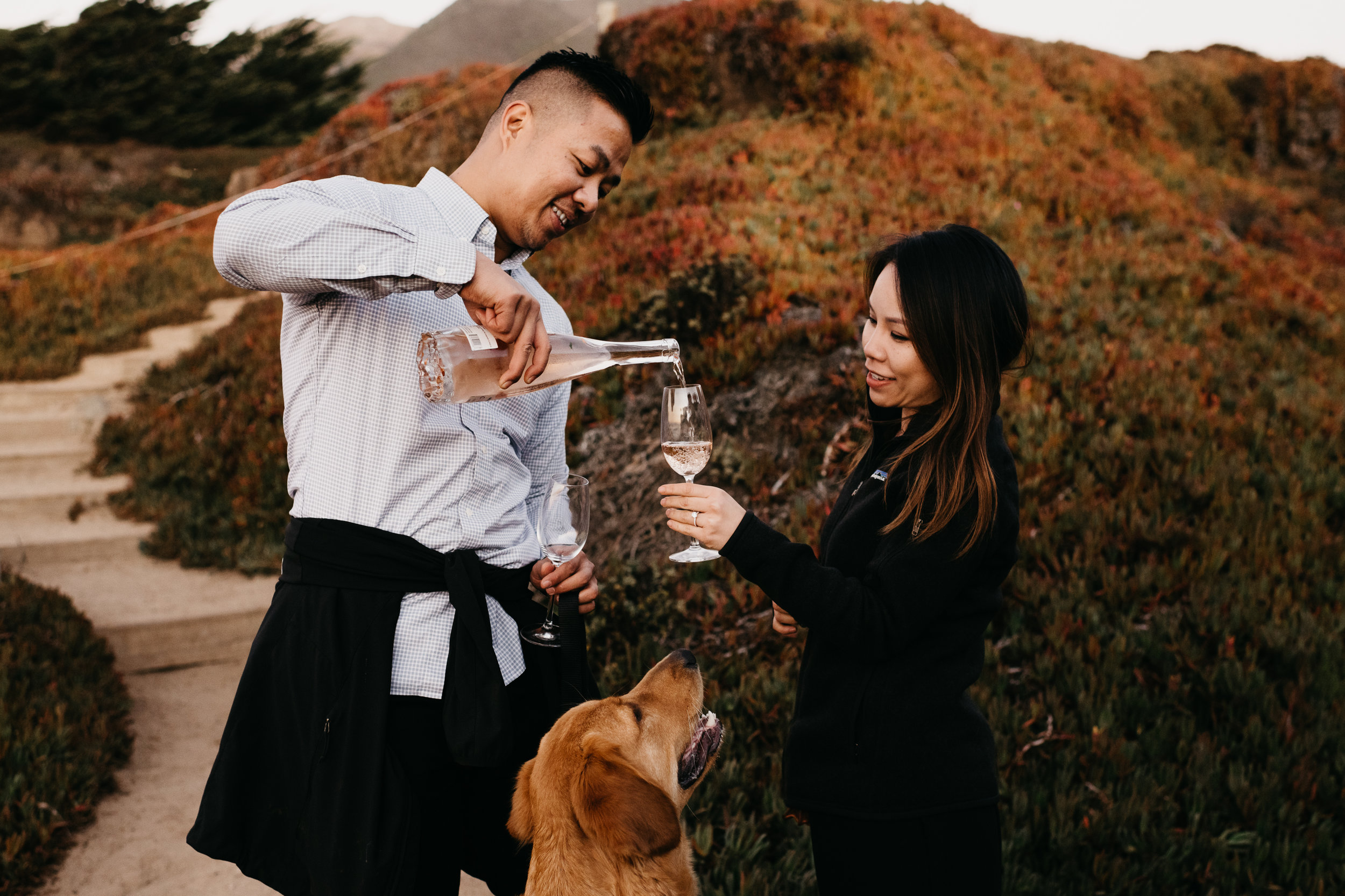 Big Sur proposal california coast photographer
