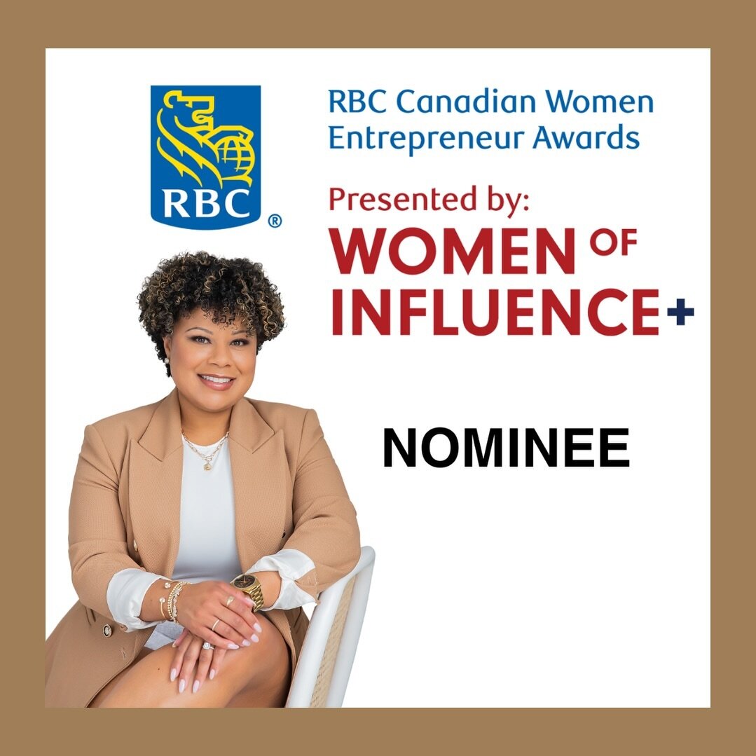 My heart is truly so full! I am beyond honoured to be nominated for the @rbc Canadian Women Entrepreneur Awards.

To the person who nominated me, thank you for allowing me to support you on your business and financial journey. When I started this bus