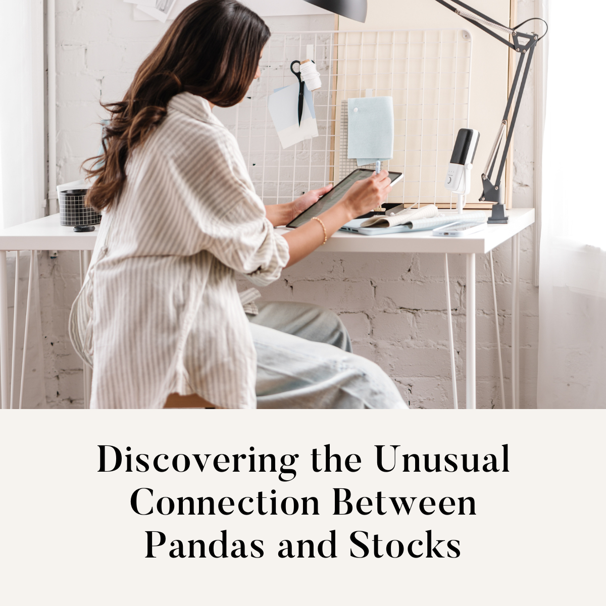 Discovering the Unusual Connection Between Pandas and Stocks