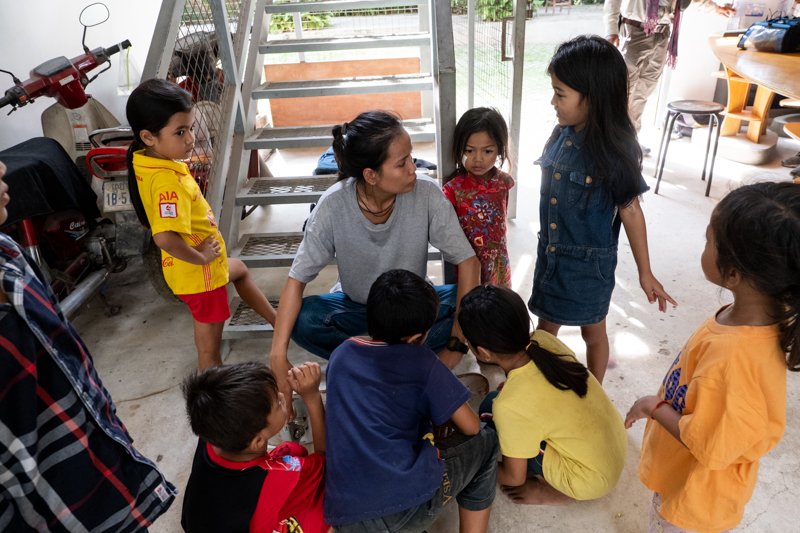#6 - Kouv %22Tin%22 Chansangva talks to kids at Skateistan Cambodia, from SKATE DREAMS.jpg