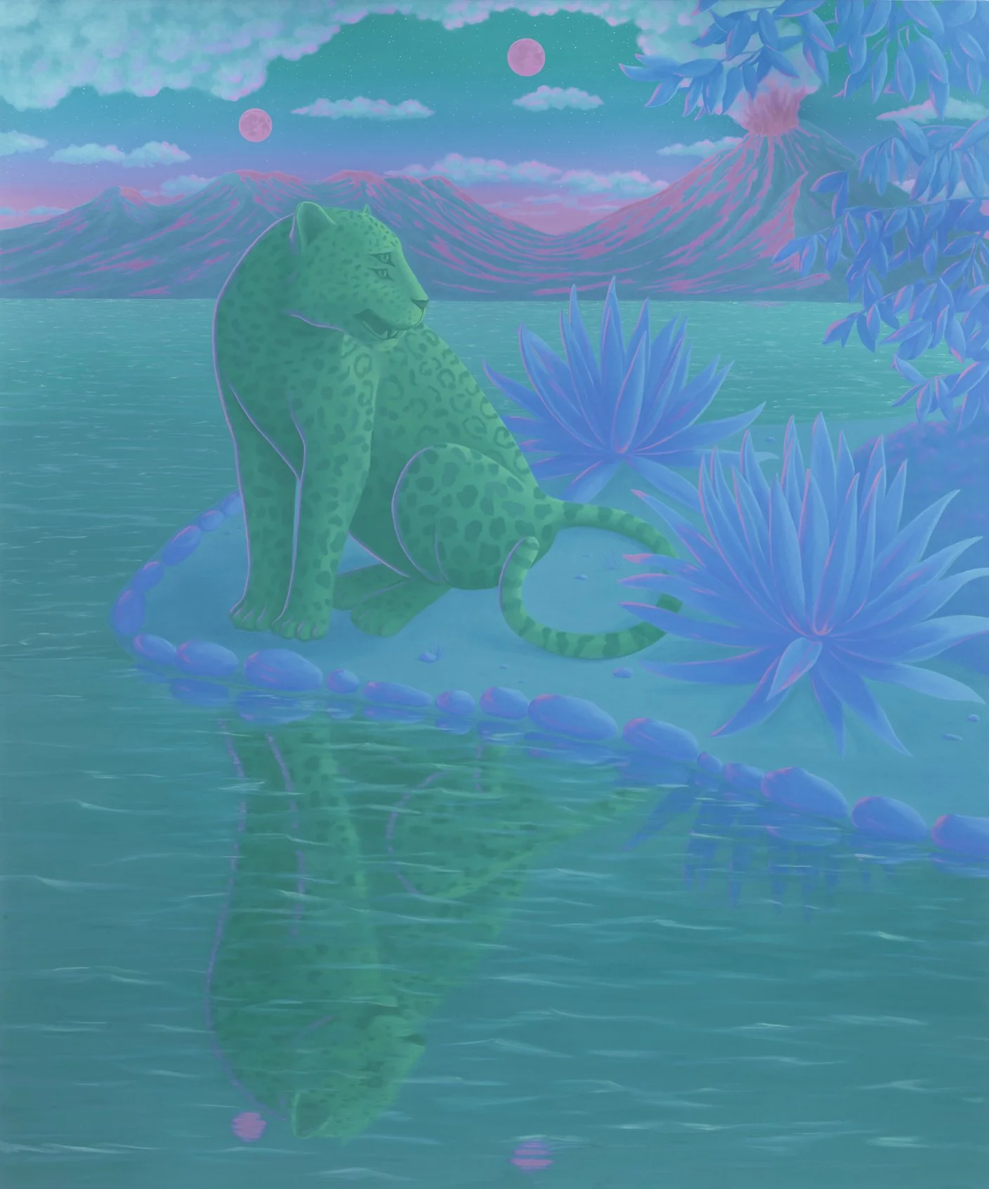 Recatado 2026 Oil on Canvas 72 x 60 inches