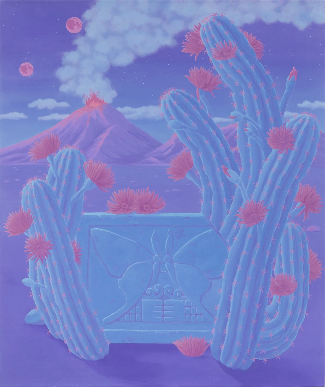 Floración 2026 Oil on Canvas 38 x 32 inches