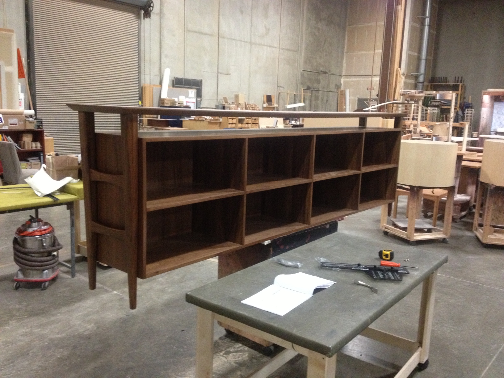 SPU President's Bookcase