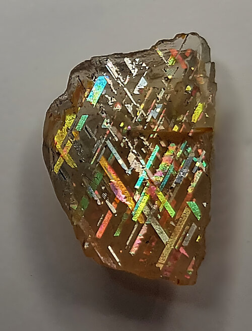 Rainbow Lattice Sunstone specimen 18.5x12.5x6mm M1249