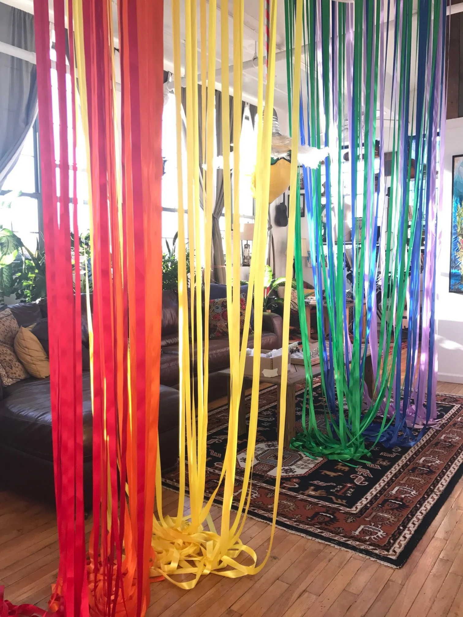 Ribbon and Diamonte Wall Elements