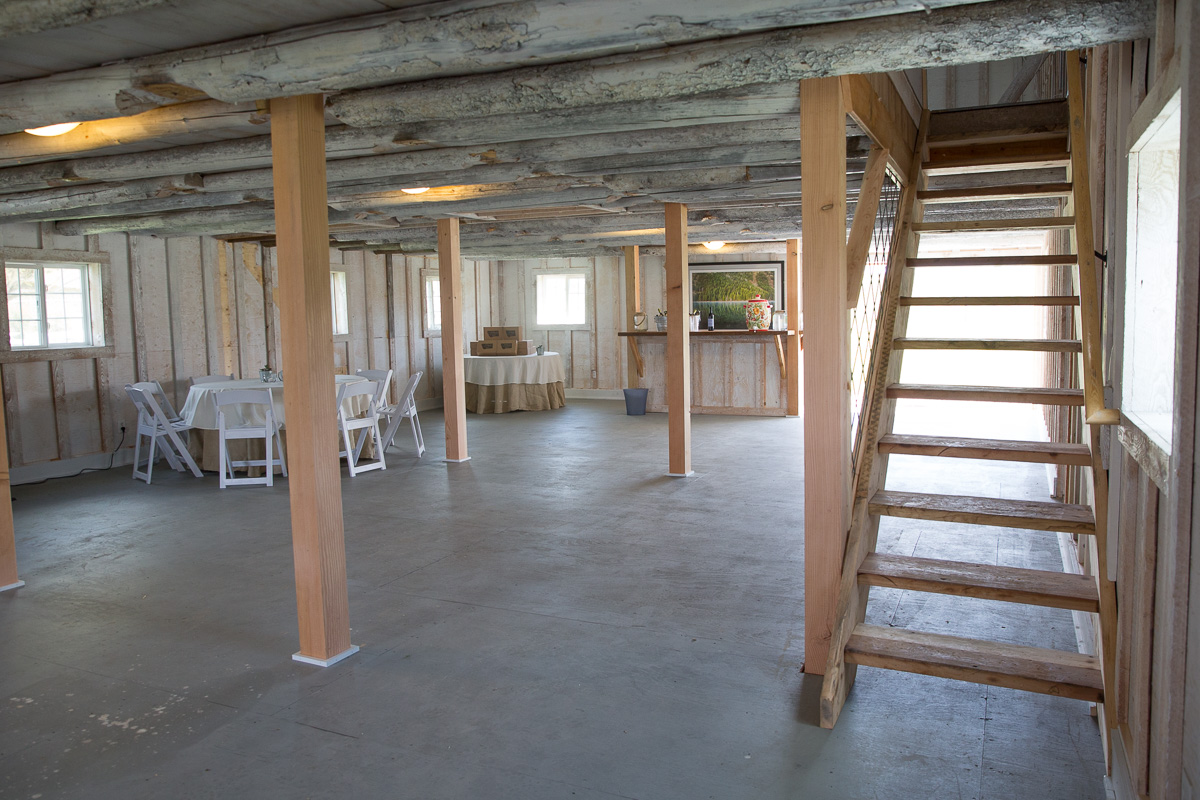 Downstairs of the Barn
