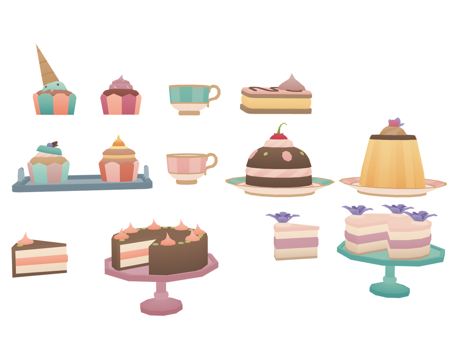 Sweets Shop Props