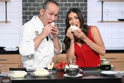 ✨Thank you so much @bianca.peters for inviting us on The Noon Show! 🎥📺We had such a wonderful time live on air, making our popular 🍓Ichigo (Strawberry) Fruit Sandwich together 🥪 The cut was perfect&mdash;🍓Kanpai!✨

We&rsquo;re so grateful for th