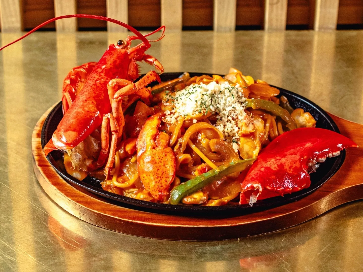 💕Limited Valentine&rsquo;s Specials🦞 Half Lobster Spicy Napolitan Spaghetti 🍝 Available Friday, February 13 through Monday, February 16.

Also featuring:
🍓 Strawberry Matcha Chocolate Hot Cake
🍰 Cheesecake Parfait

🥂Book your table on @resy ✨We