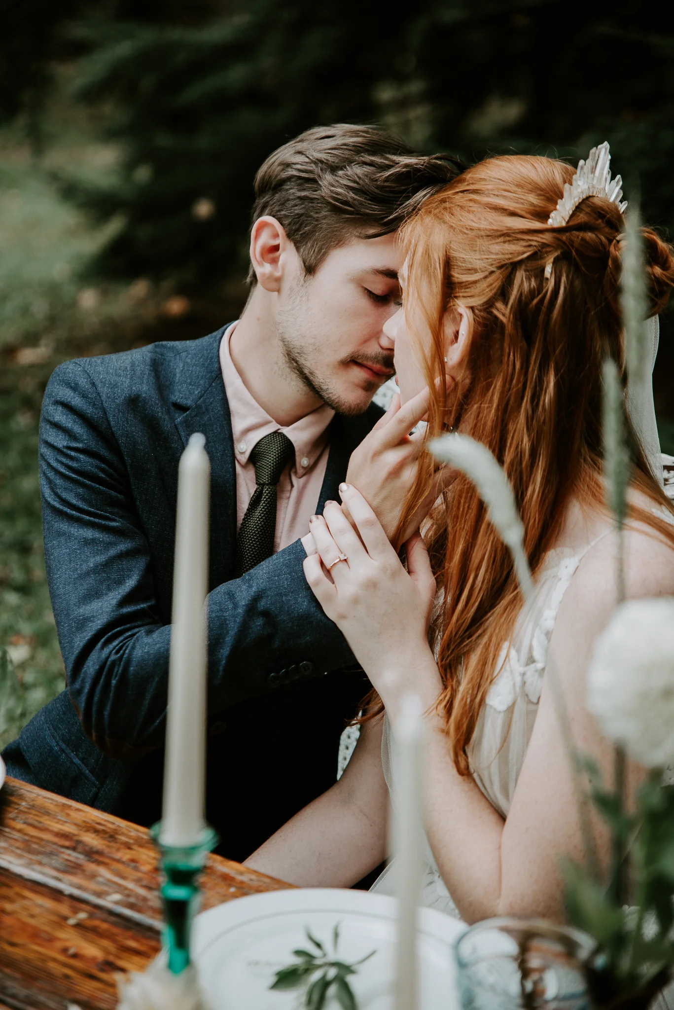 Fairytale Wedding In The Asheville Nc Woods Kaci Baum Photography
