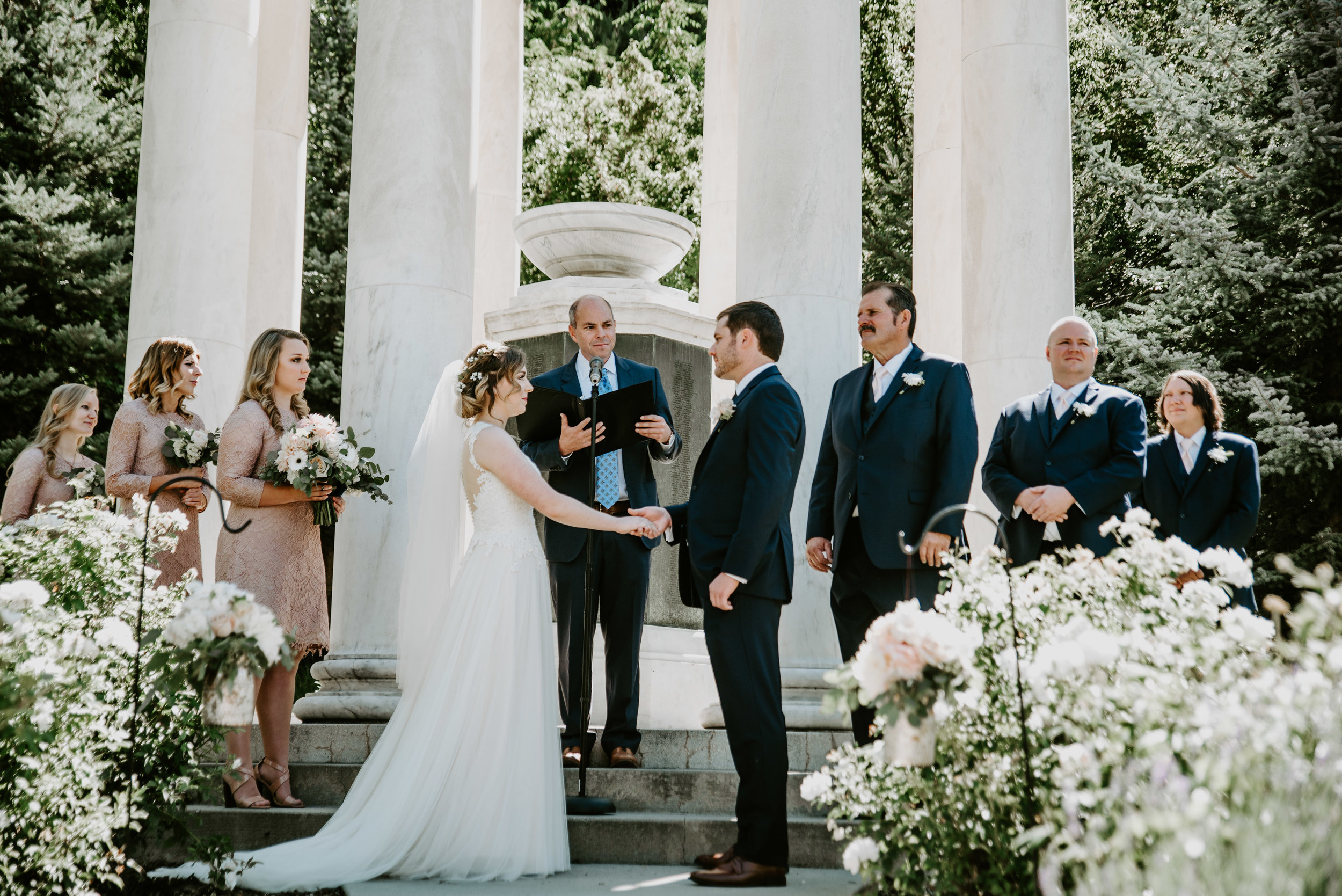 Memory Grove Wedding Ceremony